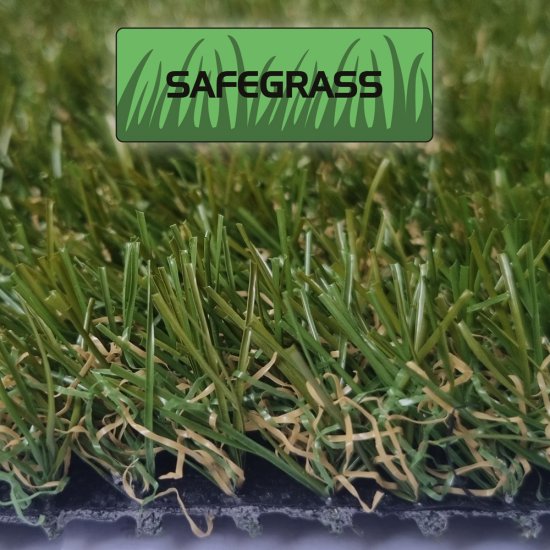 FRODE Safegrass, artificial grass, 60 m2 roll, width 2 m.