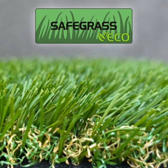 FRODE ECO+ Safegrass, artificial grass, 60 m2 roll, width 2 m.